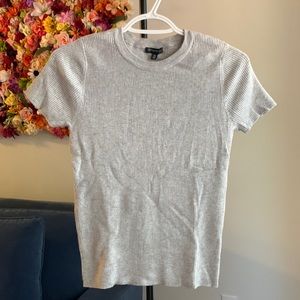 Dynamite Ribbed Crewneck Tee